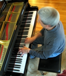 Karen Rugg at a flute workshop